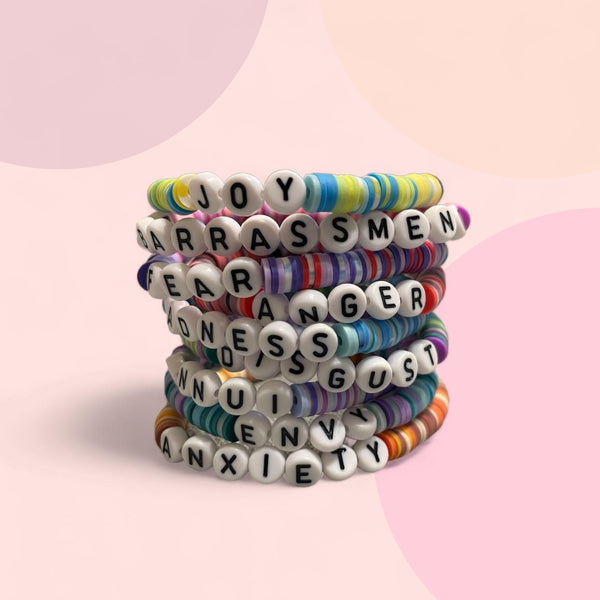 Emotionally Inspired Handmade Clay Bracelets