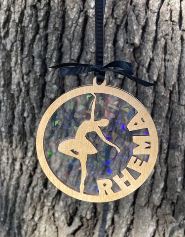 Dance Charms - Personalized Wooden/Acrylic Ornaments