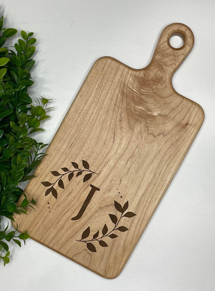 Monogram Charcuterie Boards (Maple)