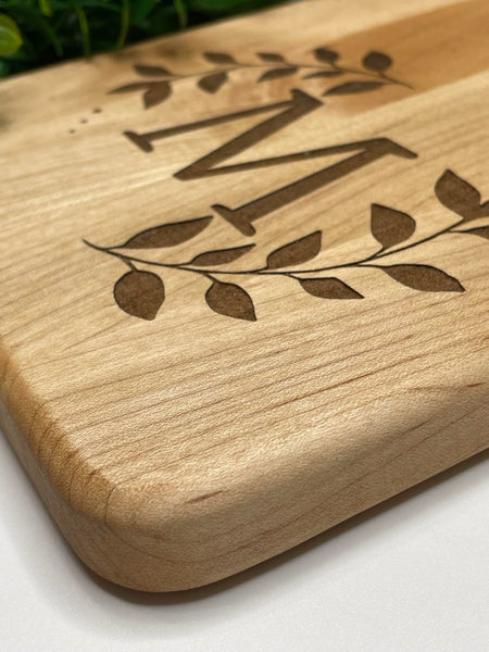 Monogram Charcuterie Boards (Maple)