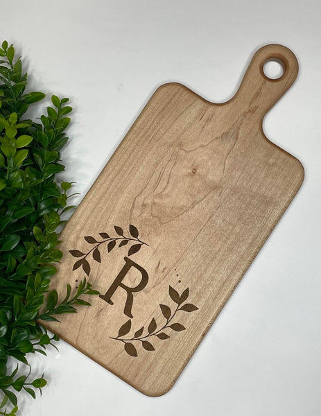 Monogram Charcuterie Boards (Maple)