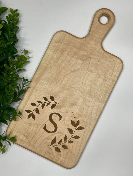 Monogram Charcuterie Boards (Maple)