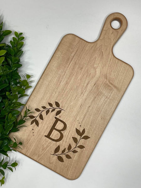 Monogram Charcuterie Boards (Maple)