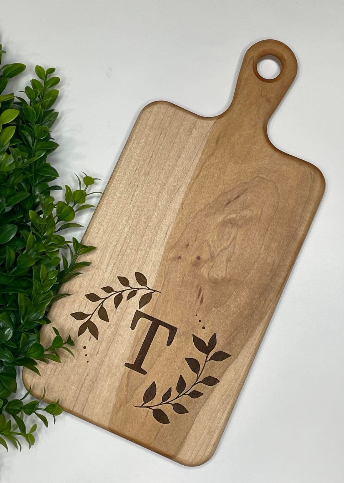 Monogram Charcuterie Boards (Maple)