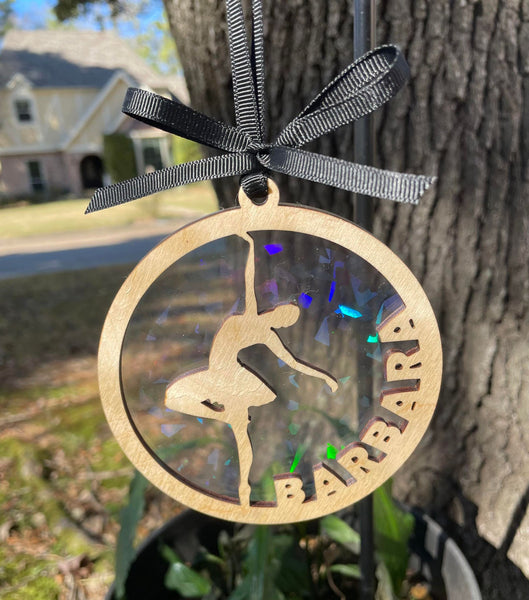 Dance Charms - Personalized Wooden/Acrylic Ornaments