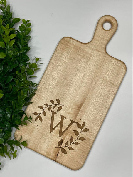 Monogram Charcuterie Boards (Maple)