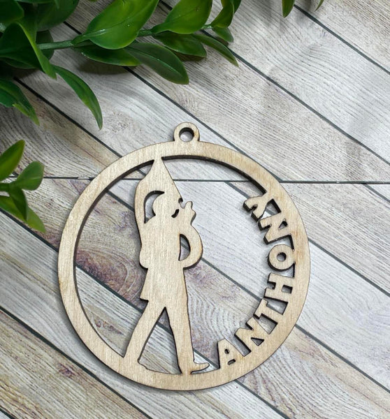 Band Charms - Personalized Wooden/Acrylic Ornaments