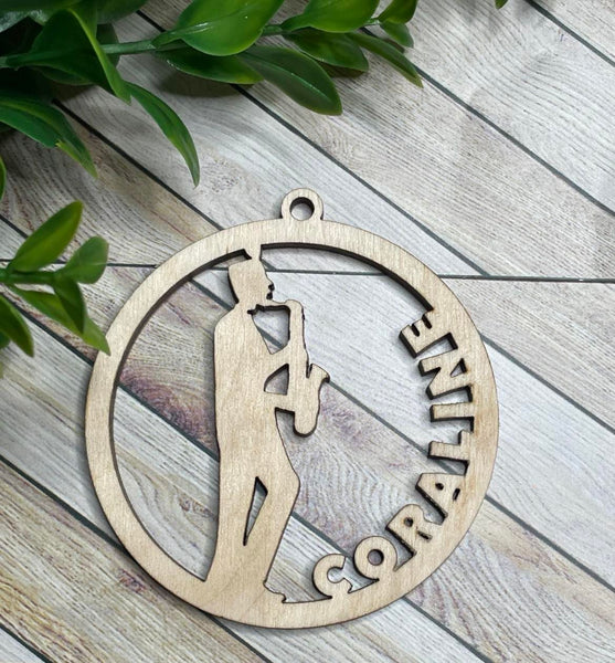 Band Charms - Personalized Wooden/Acrylic Ornaments