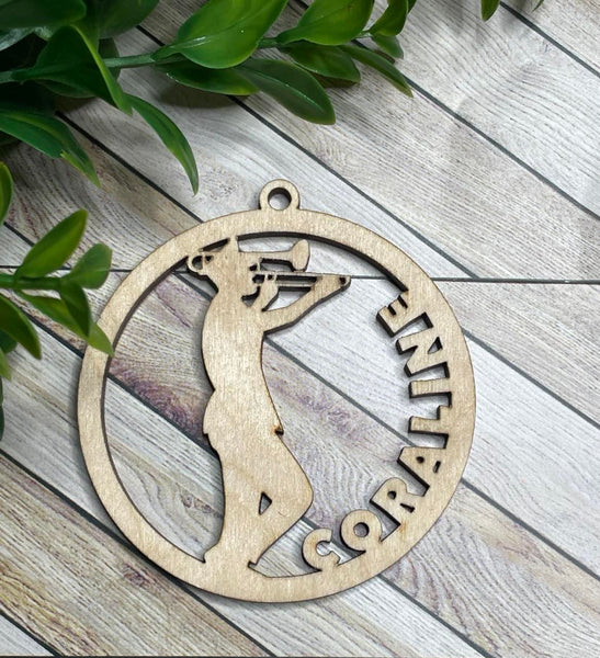 Band Charms - Personalized Wooden/Acrylic Ornaments