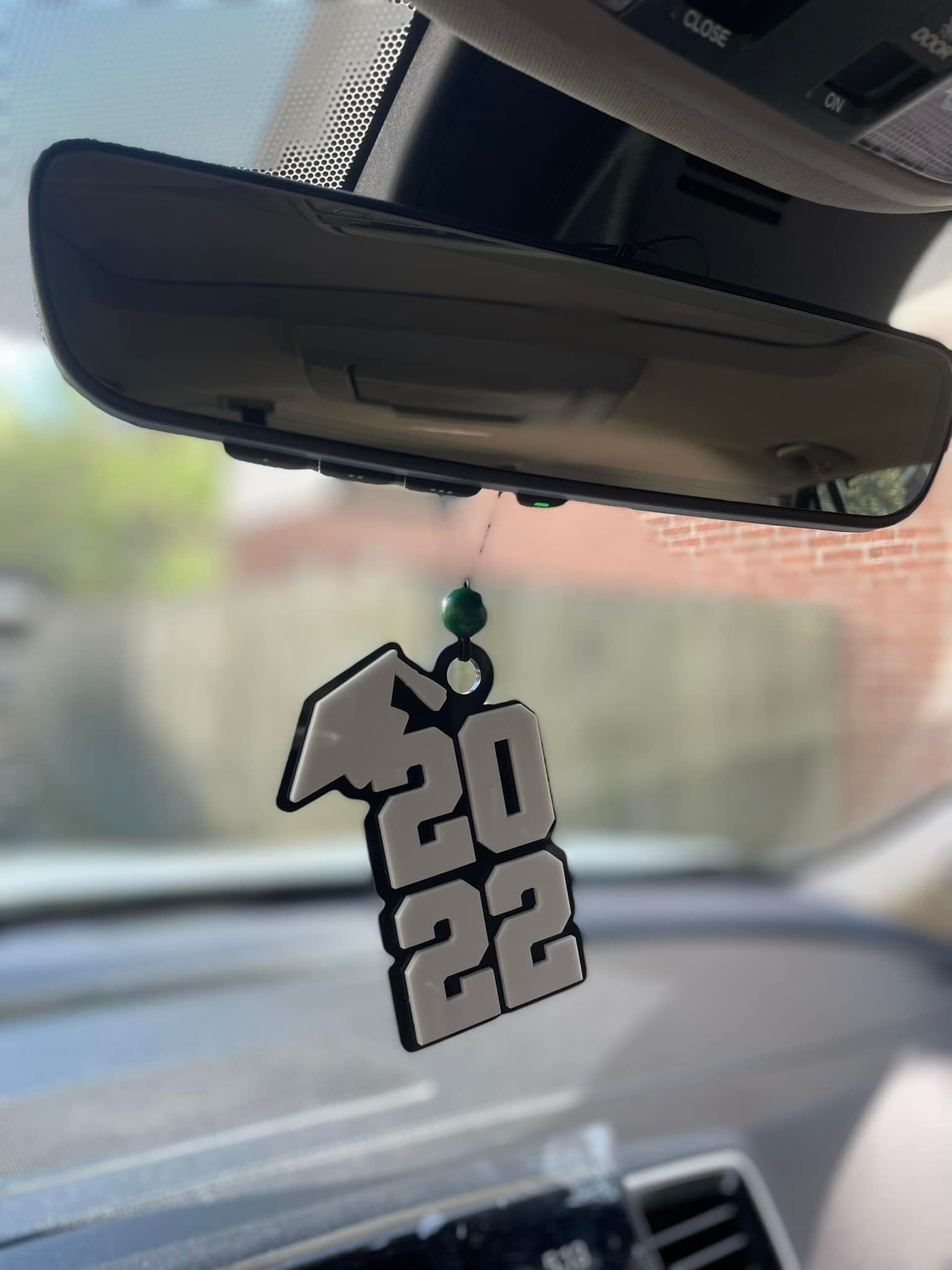 Class of 2023 Car charm - Acrylic Graduate Charm - Graduation Ornament