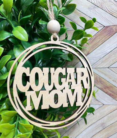 Cougar Mom Car Charm