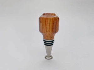 Hand-Turned Bottle Stopper