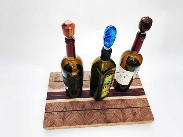 Hand-Turned Bottle Stopper